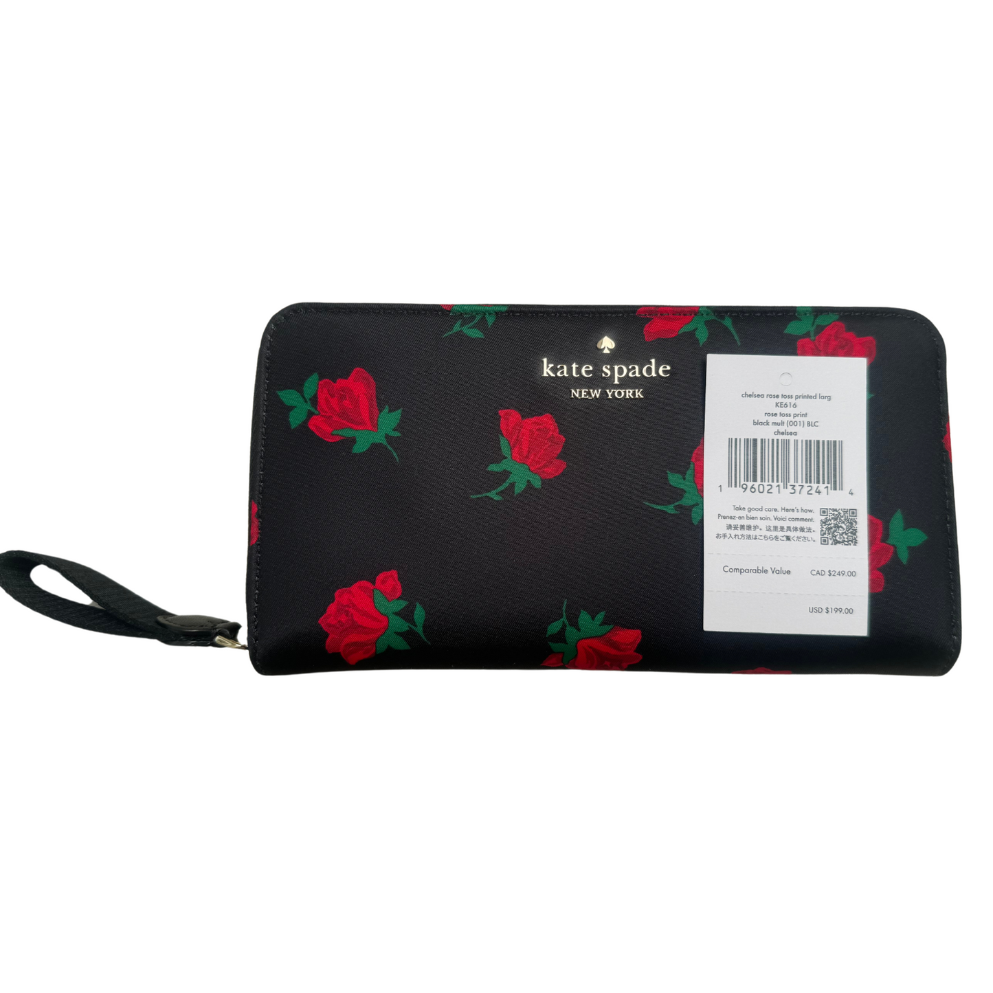 Kate Spade Continental Wallet (Printed Floral)
