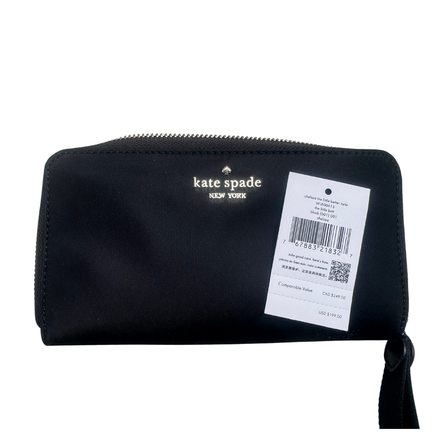 Kate Spade Continental Wallet (Black)